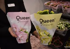 This year Queen presents their new sleeves, which are much more feminine, but still decorative, matching the plants color. A lot of nee varieties are in the pipeline and being introduced from June onward.